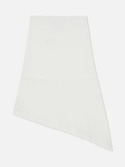 Asymetryczna spódnica midi z koronki