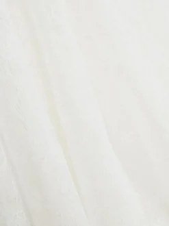 Asymetryczna spódnica midi z koronki