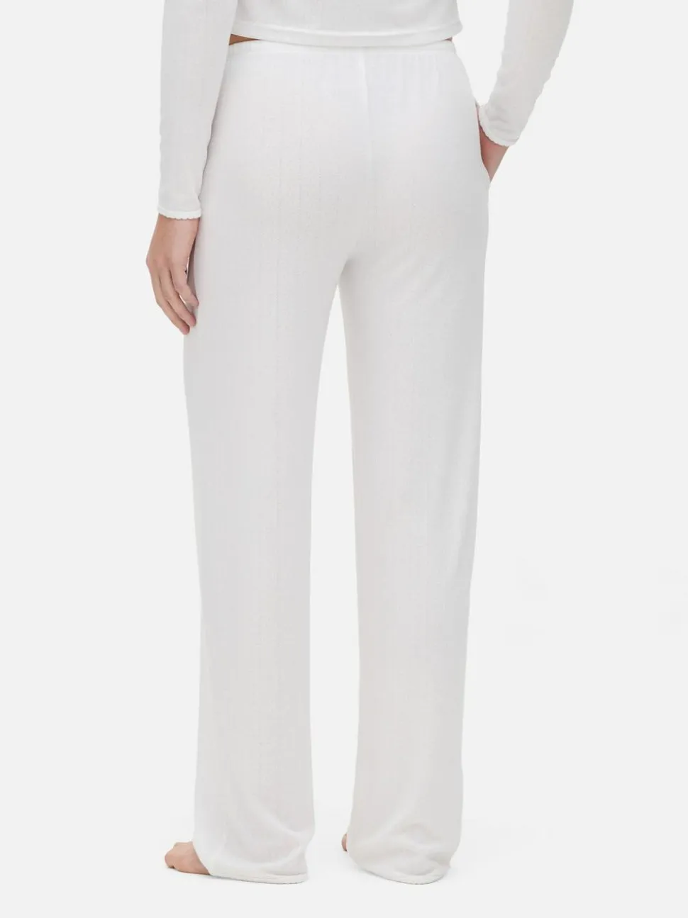 Ażurowe spodnie od piżamy