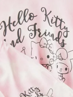 Bluza i szorty ze wzorem tie-dye, motyw Hello Kitty