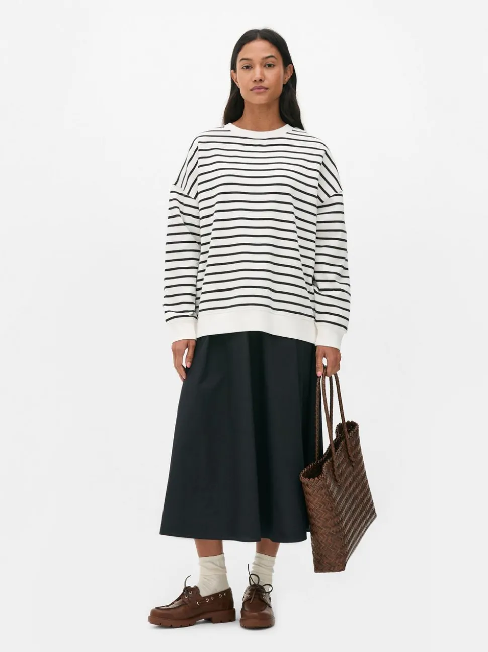 Bluza oversize w paski