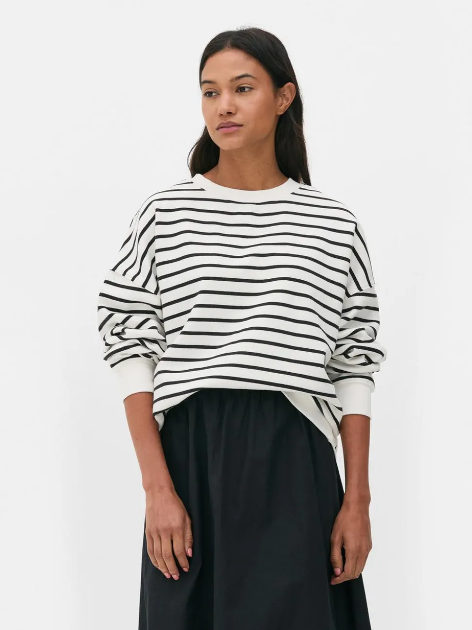 Bluza oversize w paski