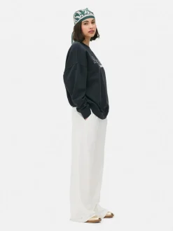 Bluza oversize z nadrukiem