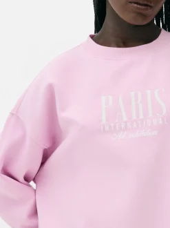 Bluza oversize z nadrukiem