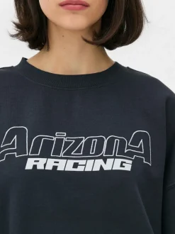 Bluza oversize z nadrukiem