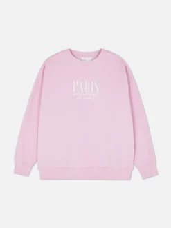 Bluza oversize z nadrukiem