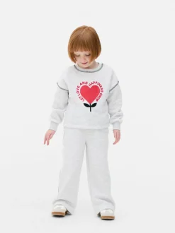 Bluza z flokowanym wzorem