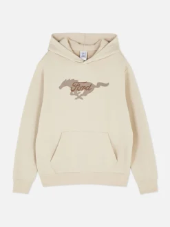 Bluza z kapturem i logo Forda