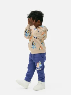 Bluza z kapturem i motywem Blue