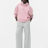 Bluza z kapturem o kroju oversize