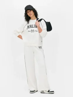 Bluza z napisem Malibu