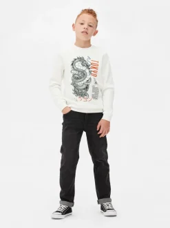 Bluza z okrągłym dekoltem