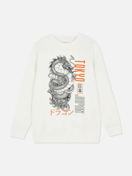 Bluza z okrągłym dekoltem