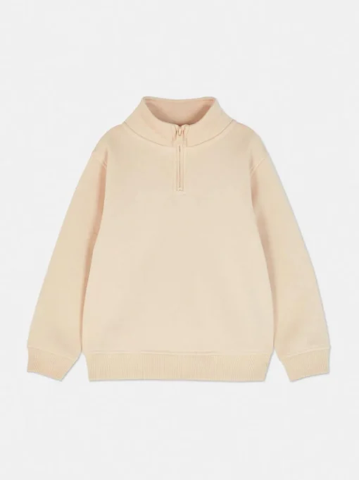 Bluza ze stójką zapinaną na suwak z przodu
