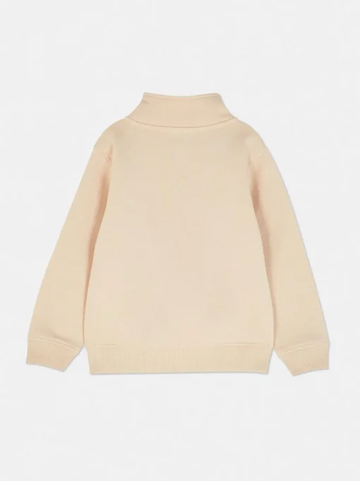 Bluza ze stójką zapinaną na suwak z przodu
