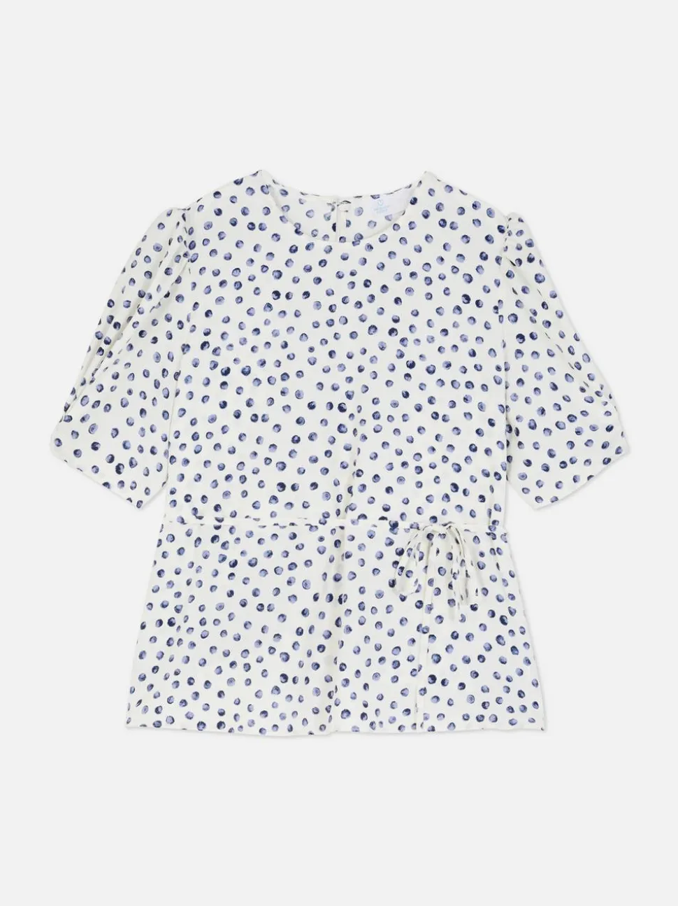 Bluzka z krótkim rękawem w kwiaty