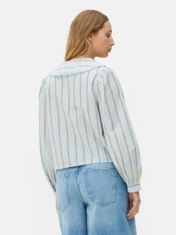 Bluzka z muszelkowym kołnierzykiem Paula Echevarria