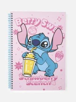 Brokatowy notes A4 z motywem Sticha Disneya