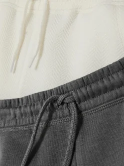 Dżersejowe szorty ściągane sznurkiem, 2 pary