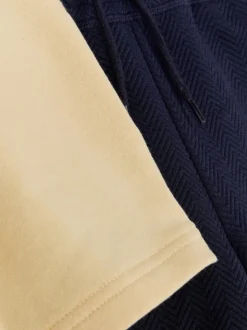 Dżersejowe szorty ściągane sznurkiem, 2 pary