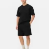 Dżersejowe szorty oversize ze stretchem
