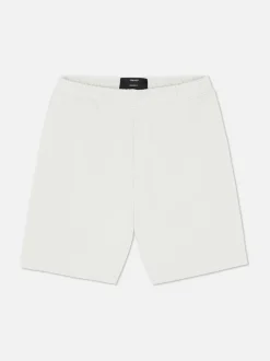 Dżersejowe szorty oversize ze stretchem