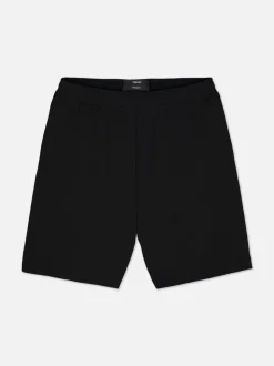 Dżersejowe szorty oversize ze stretchem