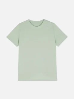 Dżersejowy niezbędny T-shirt z krótkim rękawem