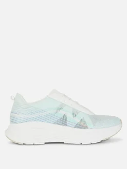 Dzianinowe buty sportowe na siłownię