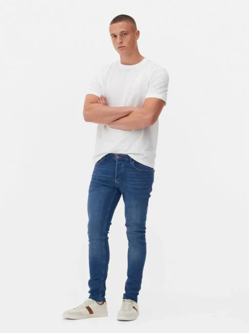 Elastyczne jeansy skinny