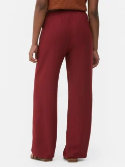 Eleganckie spodnie dresowe ze sznurkiem