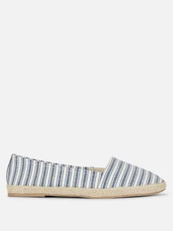 Espadryle z podeszwą z juty