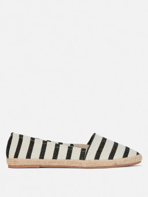 Espadryle z podeszwą z juty