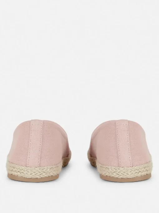 Espadryle z podeszwą z juty