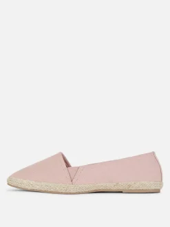 Espadryle z podeszwą z juty