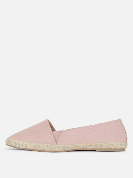 Espadryle z podeszwą z juty