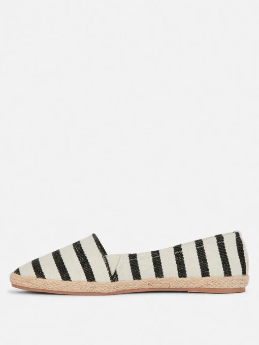 Espadryle z podeszwą z juty