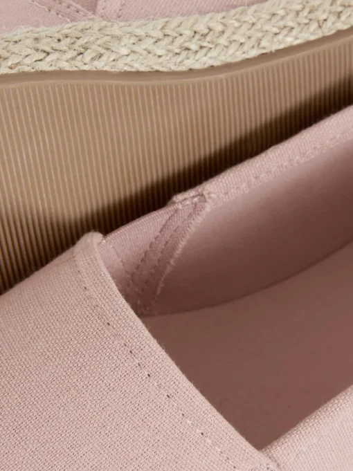 Espadryle z podeszwą z juty