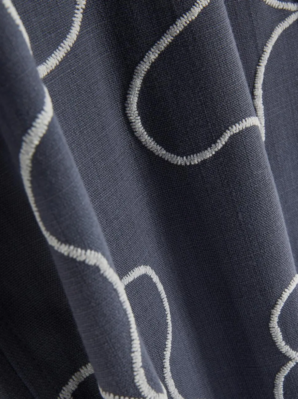 Flokowana koszula Kem z abstrakcyjnym wzorem