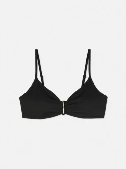 Góra od bikini z dekoltem w szpic