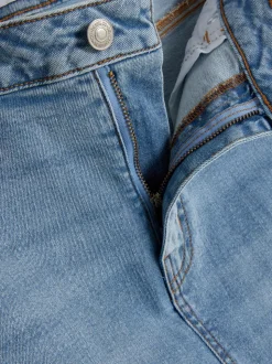 Jeansowa spódnica midi