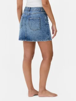 Jeansowa spódnica mini