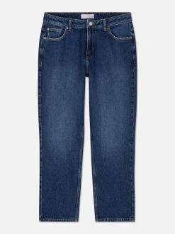 Jeansy z prostą nogawką o kroju slim I standard