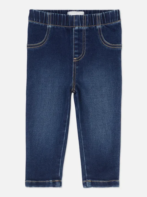 Jegginsy jeansowe