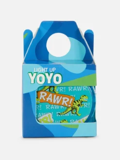 Jojo z diodami LED z motywem dinozaura