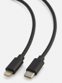 Kabel z końcówkami USB-C i Lightning o długości 2 m