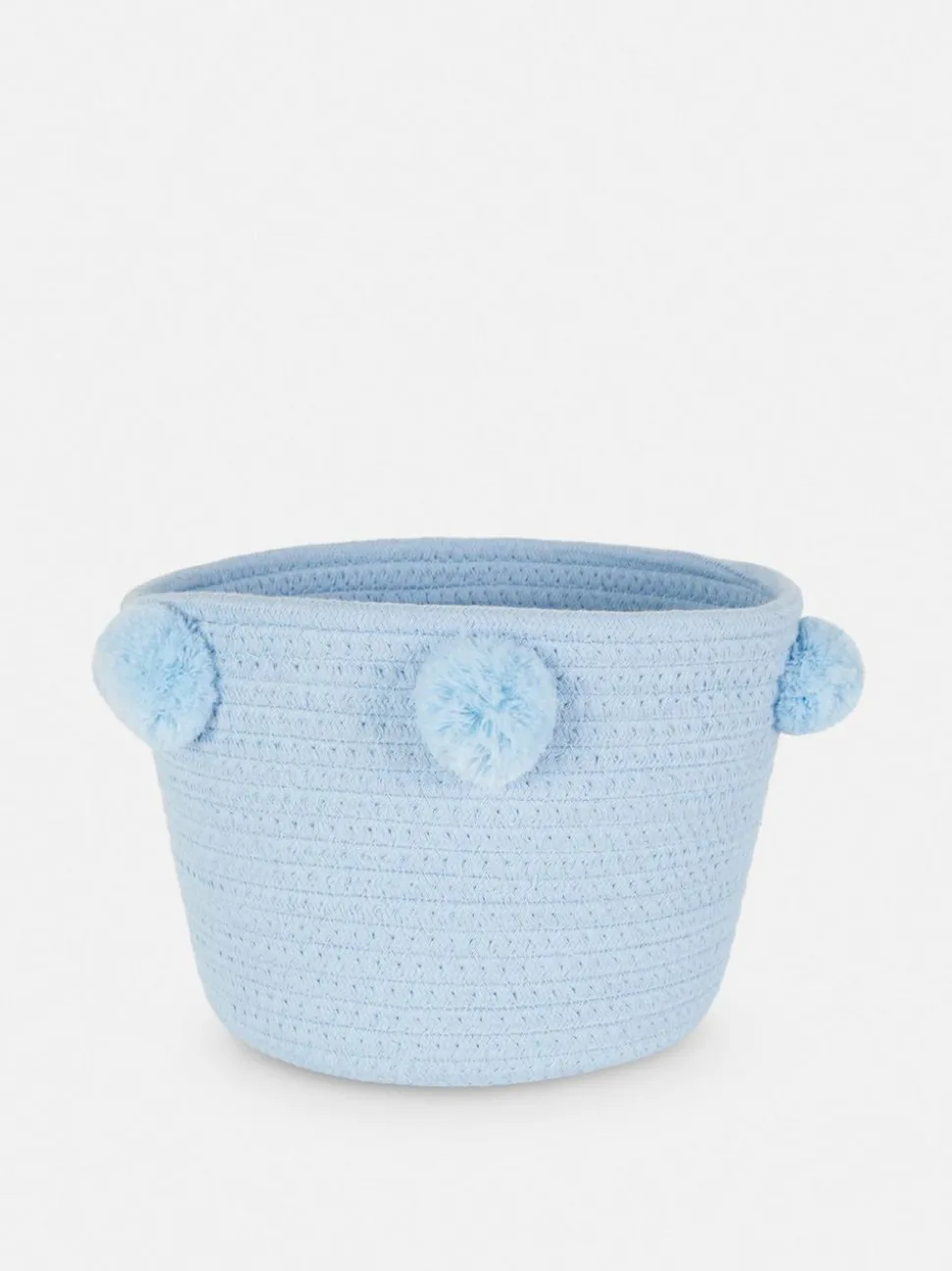 Kosz do przechowywania z pomponami