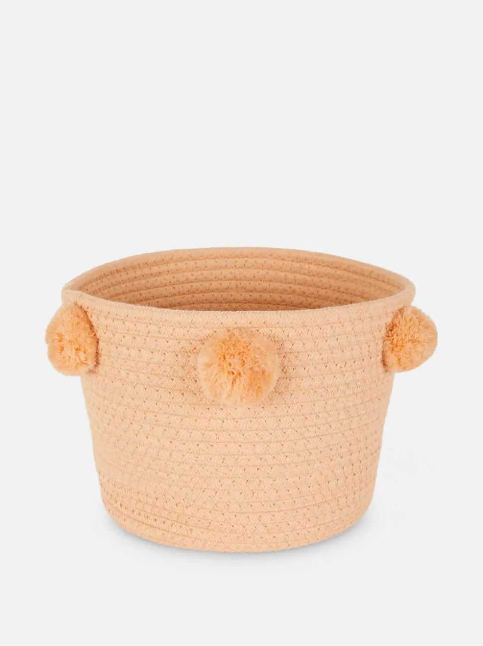 Kosz do przechowywania z pomponami