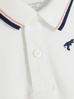 Koszulka polo z krótkim rękawem i haftem