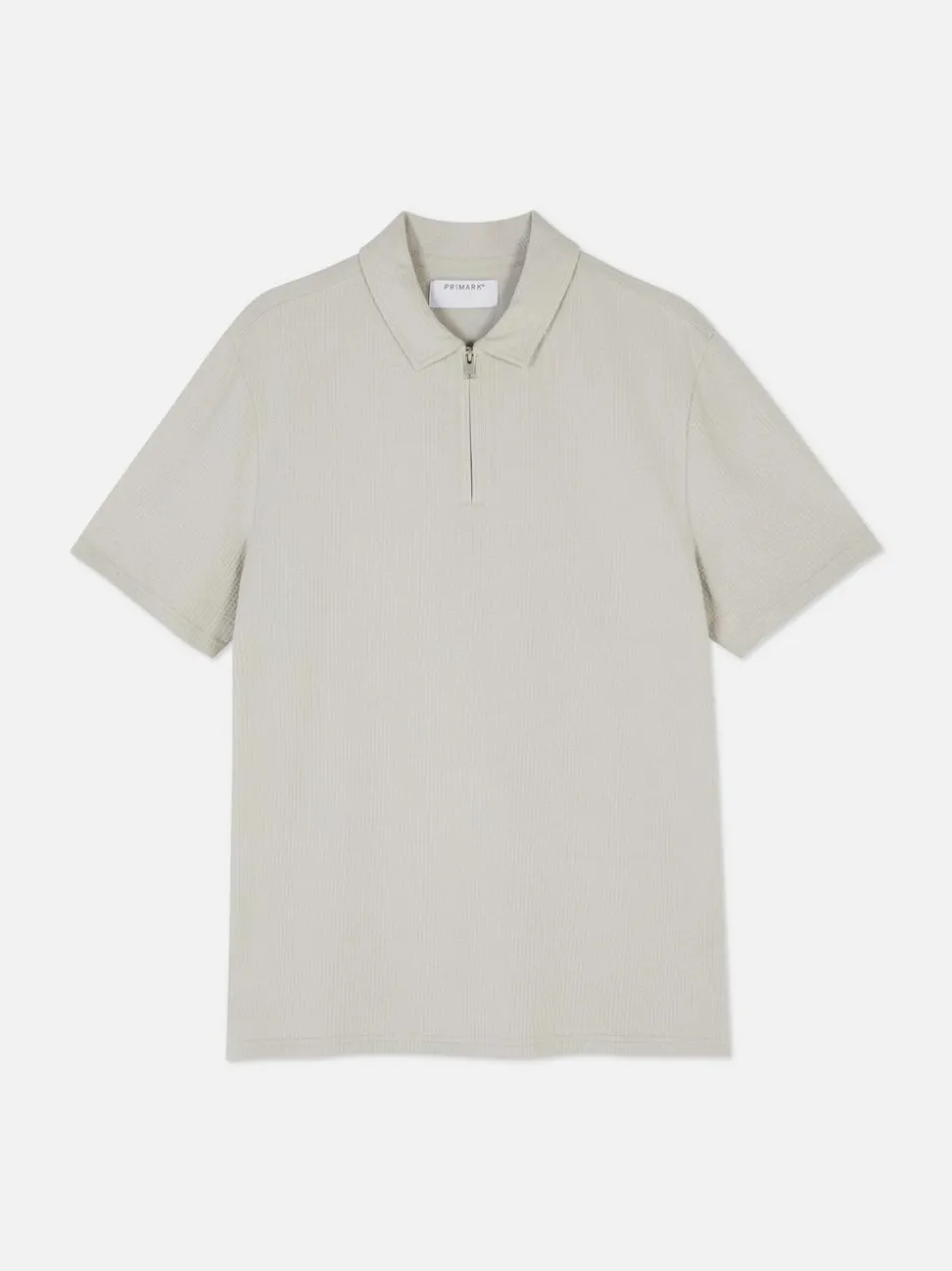 Koszulka polo z tkaniny seersucker